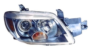2005 - 2006 Mitsubishi Outlander Front Headlight Assembly Replacement Housing / Lens / Cover - Right <u><i>Passenger</i></u> Side - (Limited)