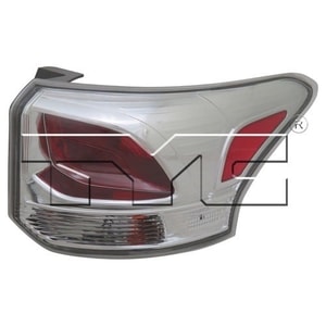 2014 - 2015 Mitsubishi Outlander Rear Tail Light Assembly Replacement / Lens / Cover - Right <u><i>Passenger</i></u> Side