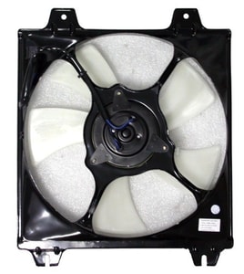 Condenser Fan for 1995 - 1999 Eagle Talon Turbocharged A/C Condenser Fan with Motor, Blade and Shroud, OEM (OEM): MR147630, Replacement