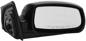 Power Mirror for Hyundai Tucson 2010-2015, Right <u><i>Passenger</i></u>, Manual Folding, Heated, Paintable, with Signal Light, Limited Model, Replacement