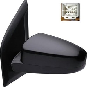 2007 - 2012 Nissan Sentra Side View Mirror Assembly / Cover / Glass Replacement - Left <u><i>Driver</i></u> Side