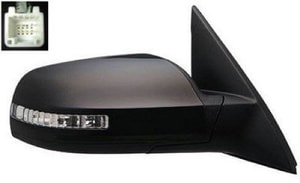 2007 - 2011 Nissan Altima Side View Mirror Assembly / Cover / Glass Replacement - Right <u><i>Passenger</i></u> Side - (2.5L L4 Sedan)