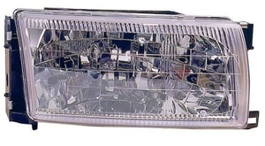 1996 - 1998 Nissan Quest Front Headlight Assembly Replacement Housing / Lens / Cover - Left <u><i>Driver</i></u> Side