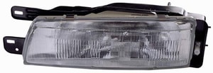 1990 - 1992 Nissan Stanza Front Headlight Assembly Replacement Housing / Lens / Cover - Left <u><i>Driver</i></u> Side
