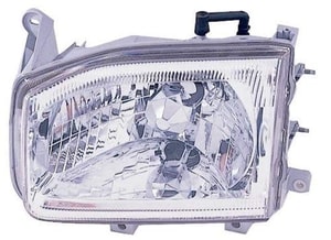 1999 - 2003 Nissan Pathfinder Front Headlight Assembly Replacement Housing / Lens / Cover - Left <u><i>Driver</i></u> Side