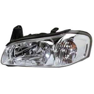 2000 - 2001 Nissan Maxima Front Headlight Assembly Replacement Housing / Lens / Cover - Left <u><i>Driver</i></u> Side - (GLE + GXE + SE)