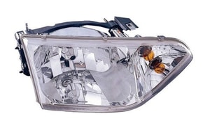 2001 - 2002 Nissan Quest Front Headlight Assembly Replacement Housing / Lens / Cover - Left <u><i>Driver</i></u> Side