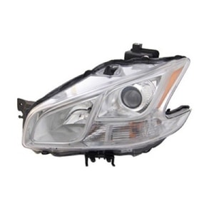 2009 - 2014 Nissan Maxima Front Headlight Assembly Replacement Housing / Lens / Cover - Left <u><i>Driver</i></u> Side