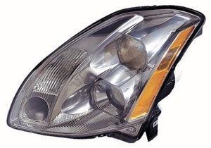 2005 - 2006 Nissan Maxima Front Headlight Assembly Replacement Housing / Lens / Cover - Left <u><i>Driver</i></u> Side