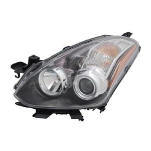 2010 - 2013 Nissan Altima Front Headlight Assembly Replacement Housing / Lens / Cover - Left <u><i>Driver</i></u> Side - (Coupe)