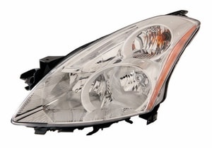 2010 - 2012 Nissan Altima Front Headlight Assembly Replacement Housing / Lens / Cover - Left <u><i>Driver</i></u> Side - (Sedan)