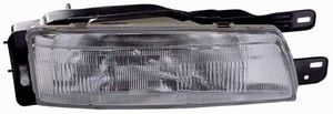 1990 - 1992 Nissan Stanza Front Headlight Assembly Replacement Housing / Lens / Cover - Right <u><i>Passenger</i></u> Side