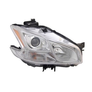 2009 - 2014 Nissan Maxima Front Headlight Assembly Replacement Housing / Lens / Cover - Right <u><i>Passenger</i></u> Side