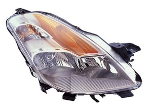 2008 - 2009 Nissan Altima Front Headlight Assembly Replacement Housing / Lens / Cover - Right <u><i>Passenger</i></u> Side - (Coupe)