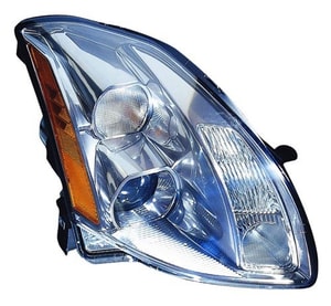 2005 - 2006 Nissan Maxima Front Headlight Assembly Replacement Housing / Lens / Cover - Right <u><i>Passenger</i></u> Side