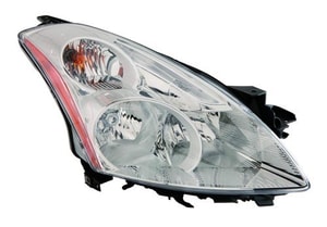 2010 - 2012 Nissan Altima Front Headlight Assembly Replacement Housing / Lens / Cover - Right <u><i>Passenger</i></u> Side - (Sedan)