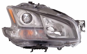 2011 - 2014 Nissan Maxima Front Headlight Assembly Replacement Housing / Lens / Cover - Right <u><i>Passenger</i></u> Side - (SV 3.5L V6)