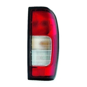 1998 - 2000 Nissan Frontier Rear Tail Light Assembly Replacement / Lens / Cover - Left <u><i>Driver</i></u> Side - (Crew Cab Pickup; 4WD)