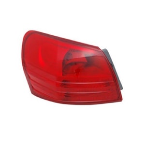 2008 - 2015 Nissan Rogue Rear Tail Light Assembly Replacement / Lens / Cover - Left <u><i>Driver</i></u> Side