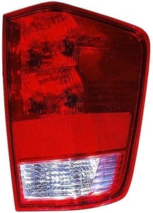 2004 - 2015 Nissan Titan Rear Tail Light Assembly Replacement / Lens / Cover - Right <u><i>Passenger</i></u> Side