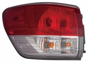 2013 - 2016 Nissan Pathfinder Rear Tail Light Assembly Replacement / Lens / Cover - Left <u><i>Driver</i></u> Side Outer