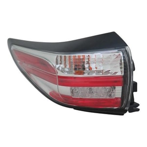 2015 - 2016 Nissan Murano Tail Light Rear Lamp - Right <u><i>Passenger</i></u> (CAPA Certified)