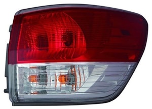 2013 - 2016 Nissan Pathfinder Rear Tail Light Assembly Replacement / Lens / Cover - Right <u><i>Passenger</i></u> Side Outer