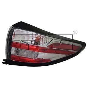 2015 - 2016 Nissan Murano Rear Tail Light Assembly Replacement / Lens / Cover - Right <u><i>Passenger</i></u> Side Outer