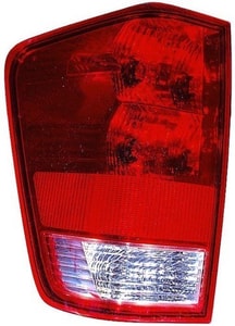 2004 - 2015 Nissan Titan Rear Tail Light Assembly Replacement Housing / Lens / Cover - Left <u><i>Driver</i></u> Side