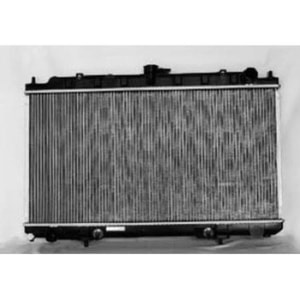 Radiator Assembly for 2000 - 2001 Nissan Sentra, 2.0L L4 Manual Transmission,  214104Z200, Replacement
