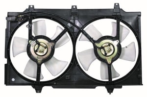 1989 - 1994 Nissan Maxima Engine / Radiator Cooling Fan Assembly Replacement