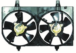 2002 - 2003 Nissan Maxima Engine / Radiator Cooling Fan Assembly Replacement