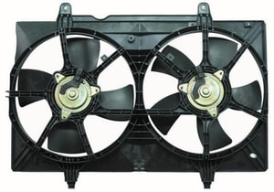 2004 - 2009 Nissan Quest Engine / Radiator Cooling Fan Assembly Replacement