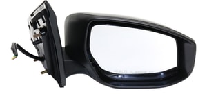 Power Mirror for Nissan Sentra 2013-2019 Right <u><i>Passenger</i></u>, Manual Folding, Non-Heated, Paintable, with Signal Light, Replacement