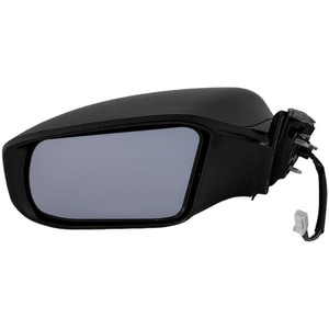Power Mirror for Nissan Altima 2013-2018, Left <u><i>Driver</i></u>, Manual Folding, Heated, Paintable, without Auto Dimming, Blind Spot Detection, Memory, and Signal Light, Replacement