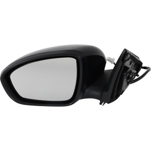 Power Mirror for Nissan Sentra 2020-2021, Left <u><i>Driver</i></u>, Manual Folding, Non-Heated, Paintable, without Signal Light, Replacement