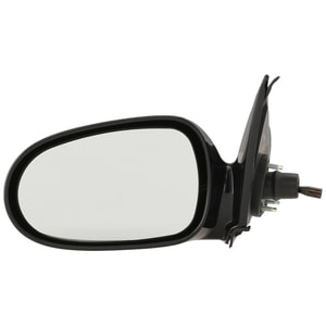 Manual Remote Mirror for Nissan Sentra 2000-2006, Left <u><i>Driver</i></u>, Non-Folding, Non-Heated, Paintable, Replacement