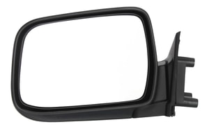 Manual Adjust Mirror for Nissan Frontier 1998-2004, Left <u><i>Driver</i></u> Side, Manual Folding, Non-Heated, Paintable, Replacement