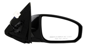 Power Mirror for Nissan Maxima 2004-2008, Right <u><i>Passenger</i></u> Side, Manual Folding, Non-Heated, Paintable, Without Memory, Replacement