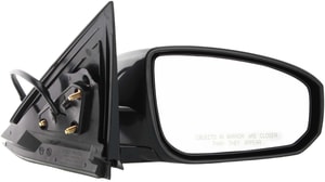Power Mirror for Nissan Maxima 2004-2005, Right <u><i>Passenger</i></u>, Manual Folding, Heated, Paintable, w/o Memory, Replacement