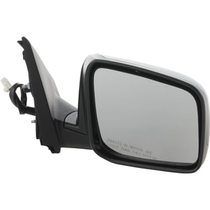Right <u><i>Passenger</i></u> Power Mirror for Nissan Rogue 2008-2013/Rogue Select 2014-2015, Manual Folding, Heated, Textured, Replacement