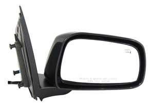 Power Mirror for Nissan Pathfinder (2005-2012) and Frontier (2009-2021), Right <u><i>Passenger</i></u>, Manual Folding, Heated, Paintable, Without Off Road Package, Replacement