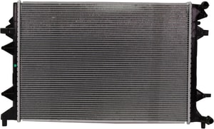 Radiator for Volkswagen Jetta 2016-2018, with Auxiliary Transmission Cooler, 1.4L Turbo, Replacement