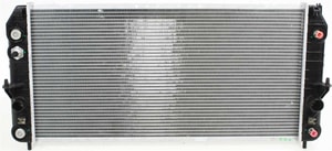 Radiator with Engine Oil Cooler for 2000 Cadillac Deville, Replacement
