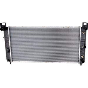 Aluminum Core Radiator for Chevrolet Silverado 1500 (2005-2011), 1-Row Core, Suitable for 6/8 Cylinder, 4.3L/4.8L/5.3L Engines without Engine Oil Cooler, Replacement