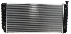 Radiator for Chevrolet/GMC C/K Series Pickup 1988-1993, 34x17, 2-Row Core, with Engine Oil Cooler, Replacement