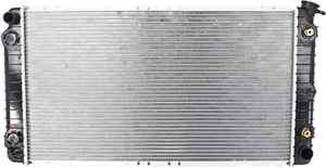 Radiator for Cadillac DeVille 1985-1990, Aluminum Core, 1-Row Core, w/ Engine Oil Cooler, Replacement