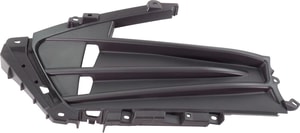 Grille Cover for Acura TLX 2018-2020, Left <u><i>Driver</i></u> Side, Textured Black Shell and Insert, Replacement