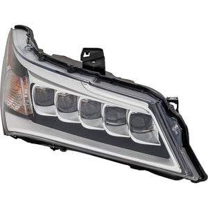 Headlight Assembly for Acura MDX 2014-2016, Right <u><i>Passenger</i></u> Side, LED, Replacement