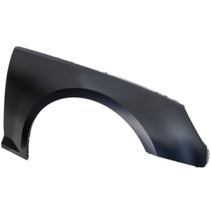 Front Fender for Audi A4/S4 2017-2019 Right <u><i>Passenger</i></u>, Primed (Ready to Paint), Steel, without Side Marker Light Holes, Replacement